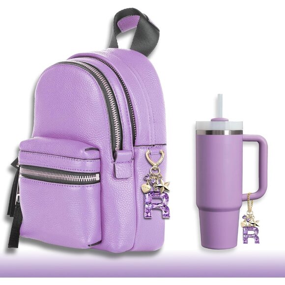 Charming Bling Keychain with Initial Letter & Colorful Rhinestones - Gift Ready! - Picture 5 of 6